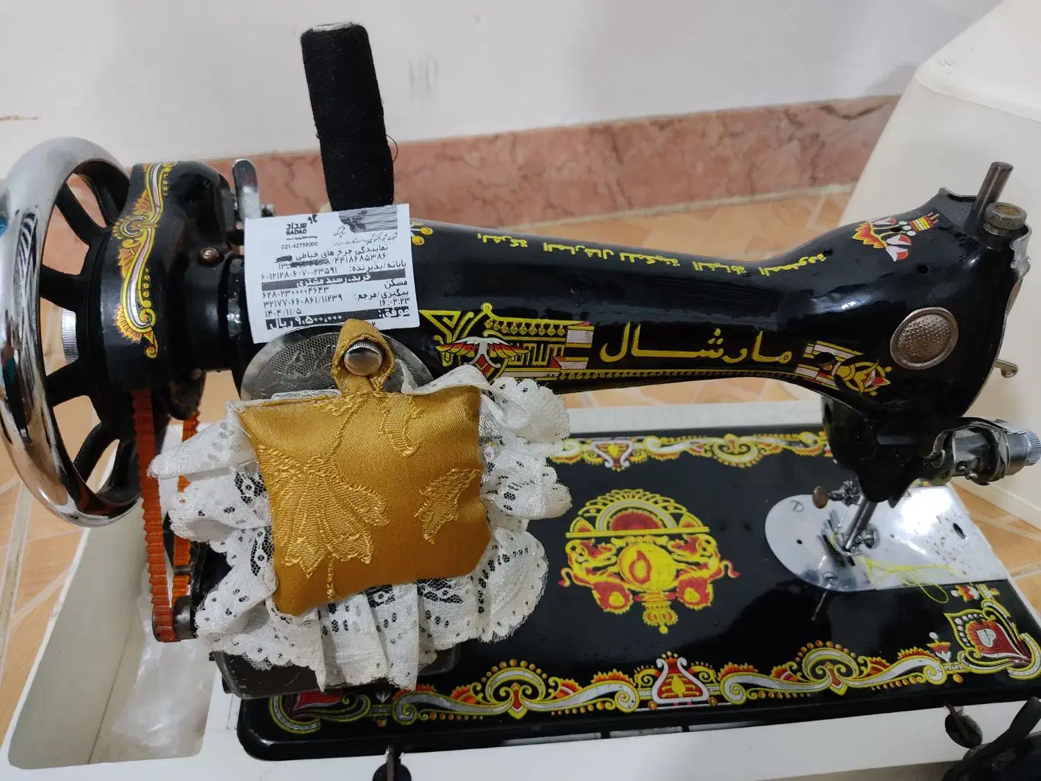 چرخ خیاطی مارشال|چرخ خیاطی و ریسندگی|سیاهکل, |دیوار