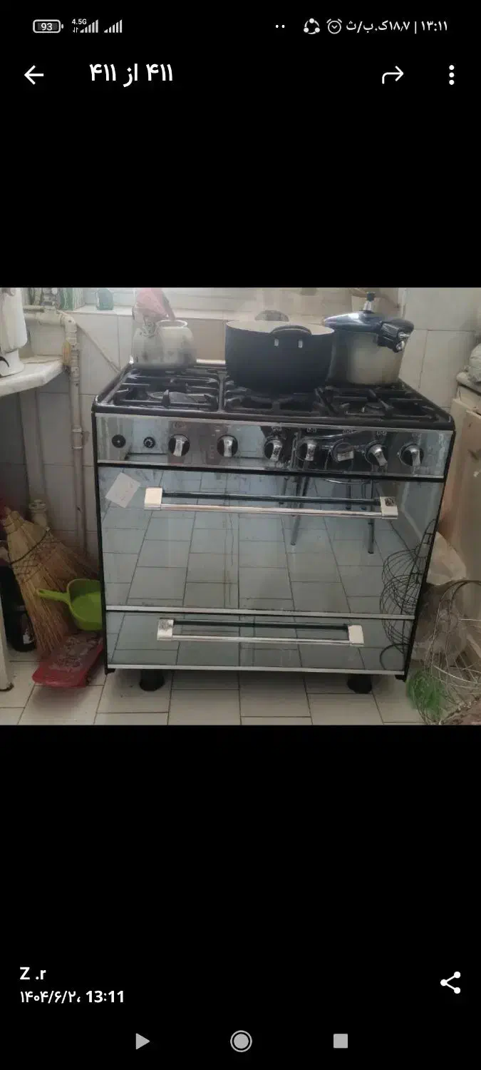 اجاق گاز فر دار|اجاق گاز و لوازم برقی پختوپز|شاهینشهر, حافظ شمالی|دیوار