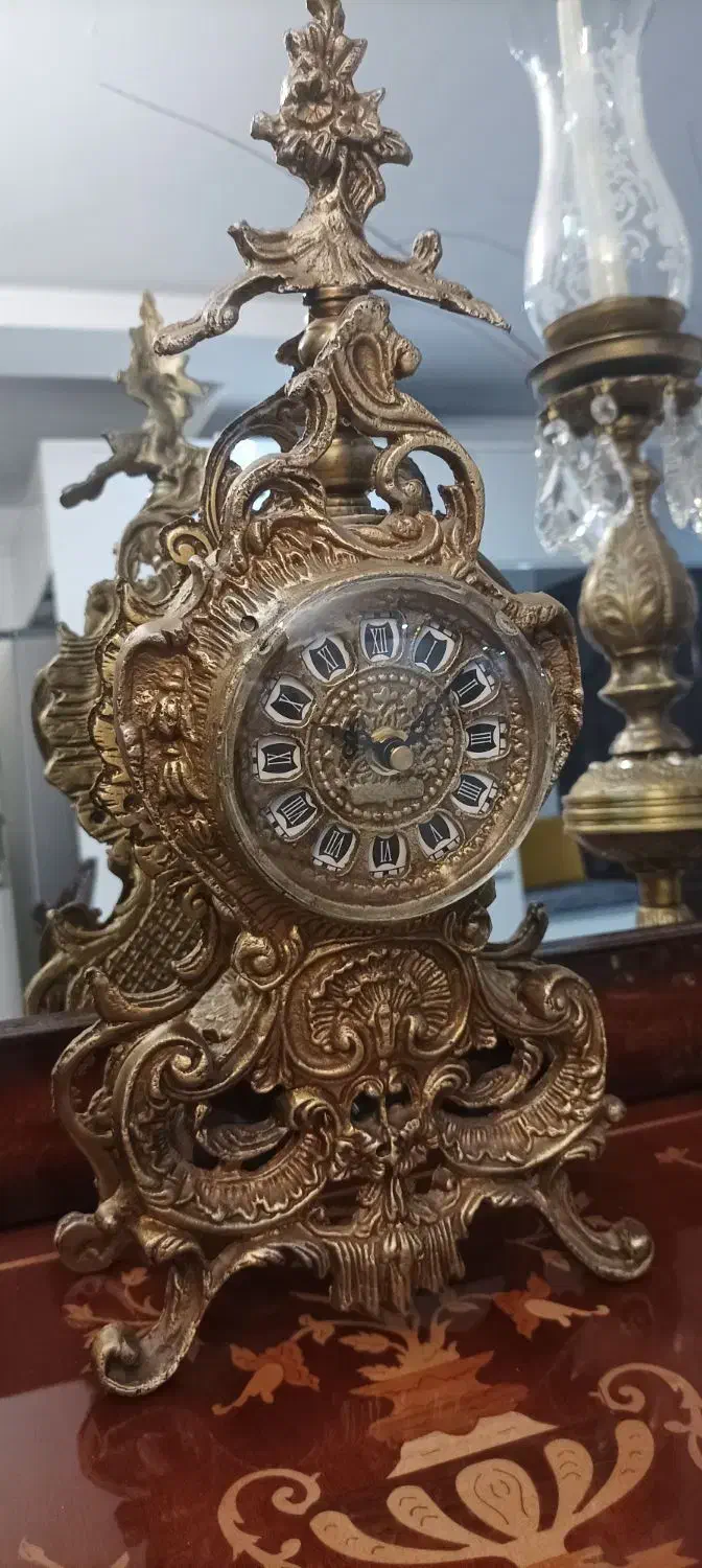 لوستر آلومینیوم روکش برنز سیاه قلم|لوستر و چراغ آویز|تهران, سازمان آب|دیوار