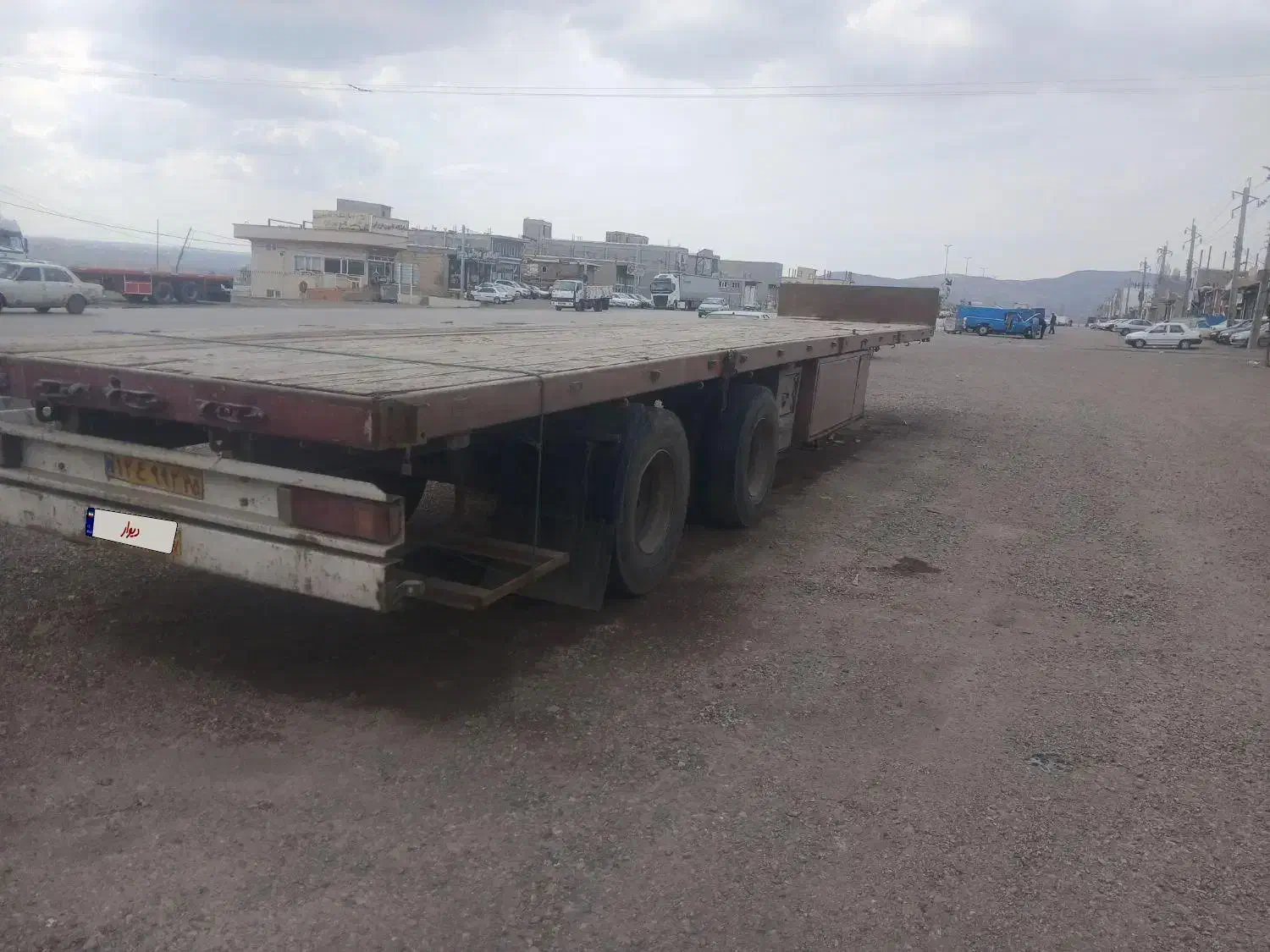 تریلی کفی|خودرو سنگین|کرج, آسیاب برجی|دیوار