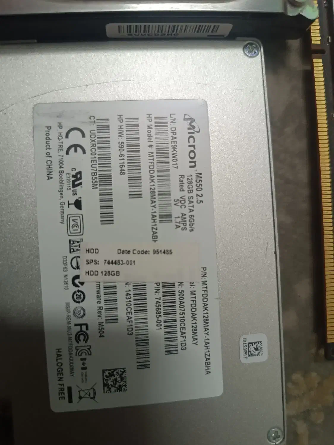 هارد 500 هارد128 ssd|قطعات و لوازم جانبی رایانه|مشهد, نوید|دیوار