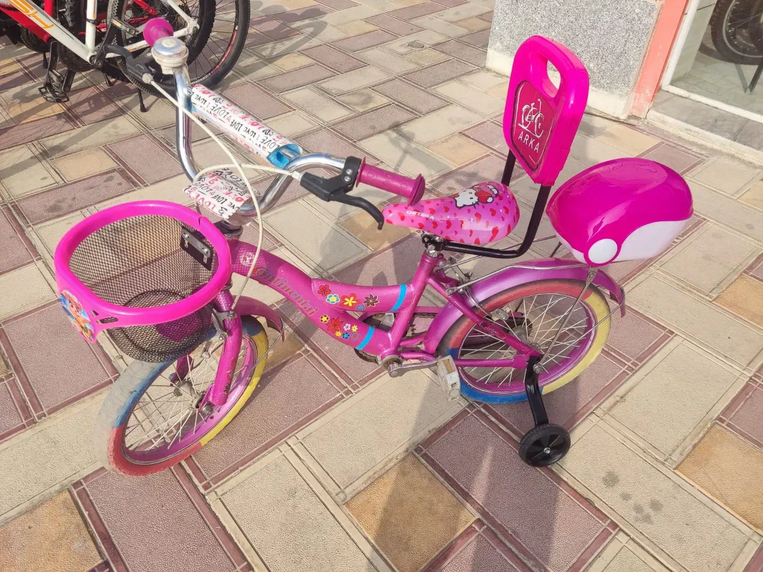 دوچرخه 16دخترانه|دوچرخه، اسکیت، اسکوتر|شاهرود, |دیوار