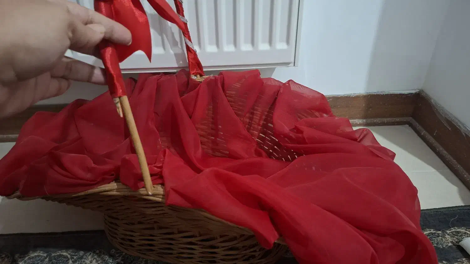 سبد های حصیری/ سبد عروس/ یلدایی/ یلدا/باکس|صنایع دستی و سایر لوازم تزئینی|قم, شاه سید علی|دیوار