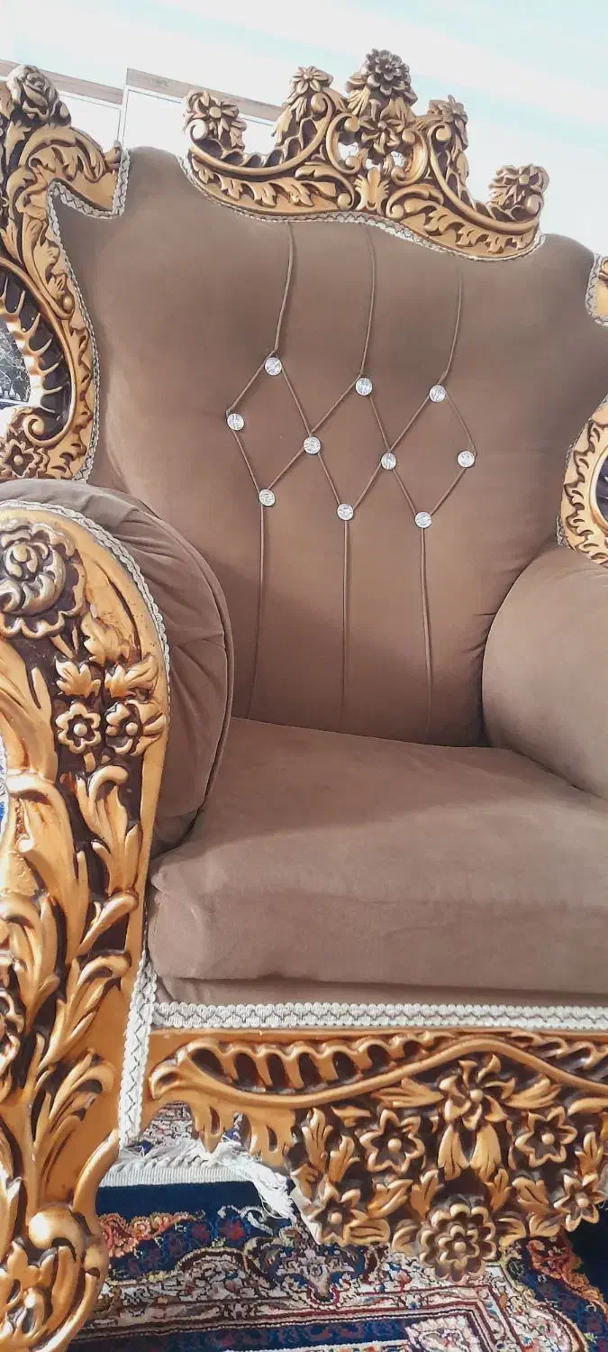 مبلمان سلطنتی|مبلمان خانگی و میز عسلی|دورود, |دیوار