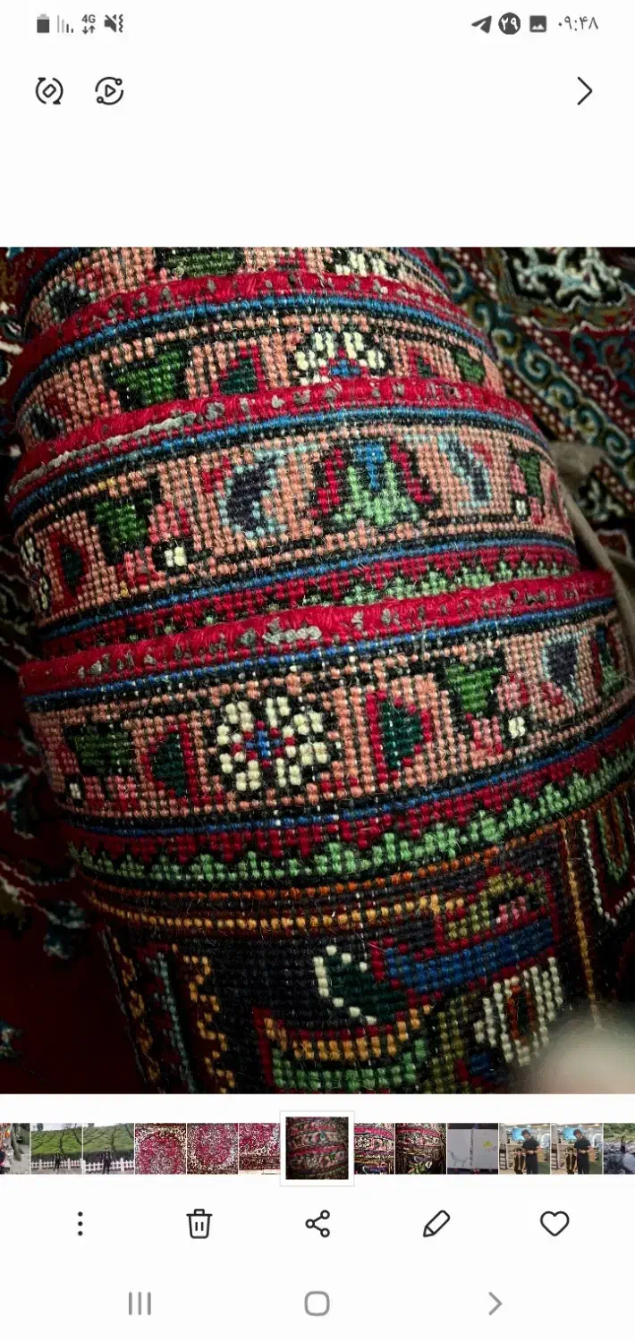 دستبافت قدیمی سالم|فرش|رشت, حومه رشت|دیوار