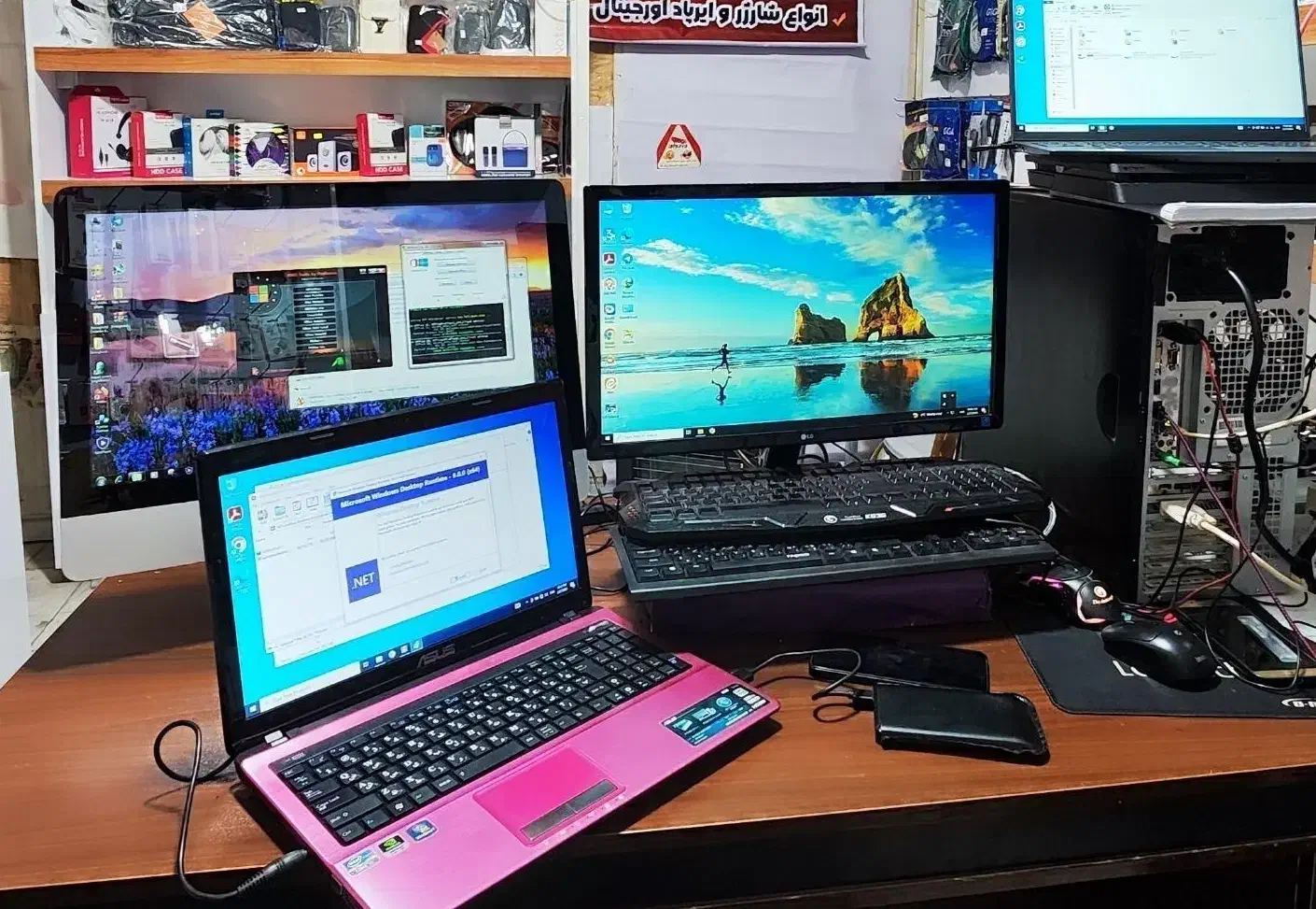 تعمیرات لپ تاپ کامپیوترلپتاپ نصب ویندوز نرم افزار|خدمات رایانه‌ای و موبایل|مشهد, حسابی جنوبی (شهرک غرب)|دیوار