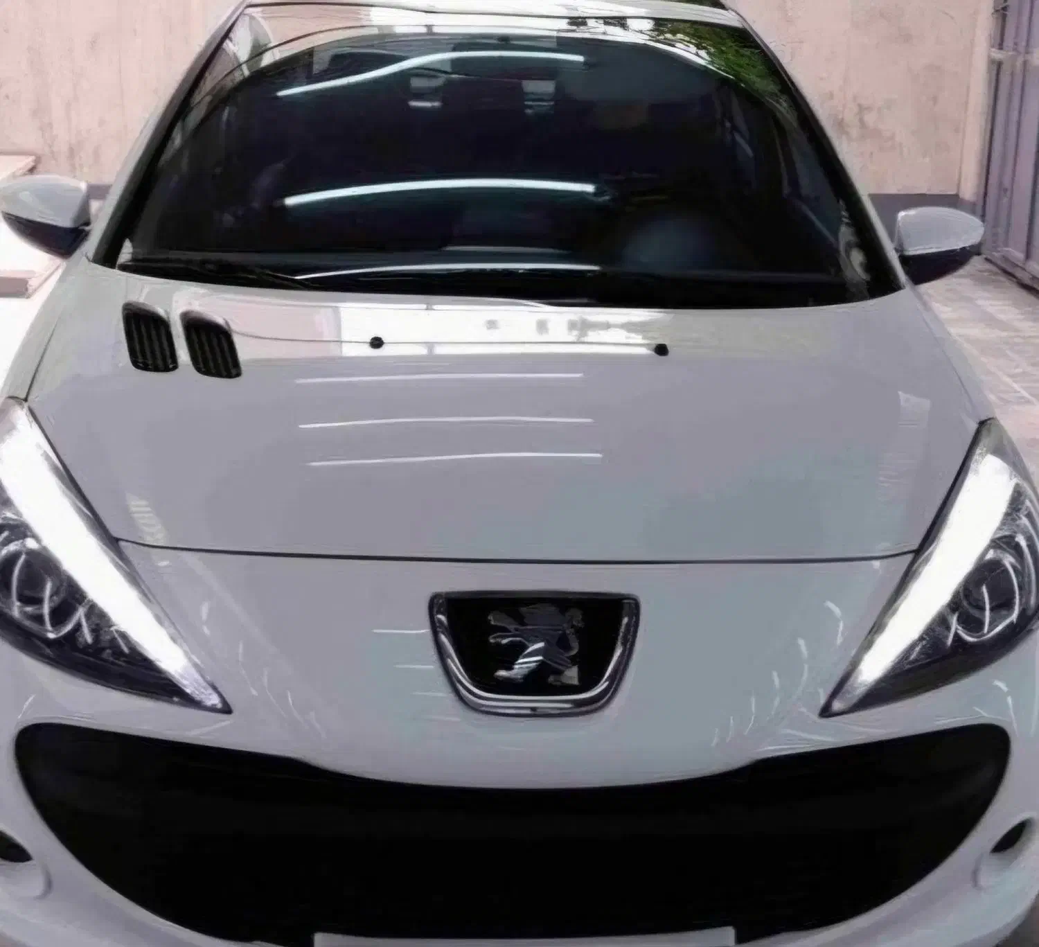 پژو207i پانوراما سقف شیشه ای tu5 پلاس|خودرو سواری و وانت|تخت, |دیوار