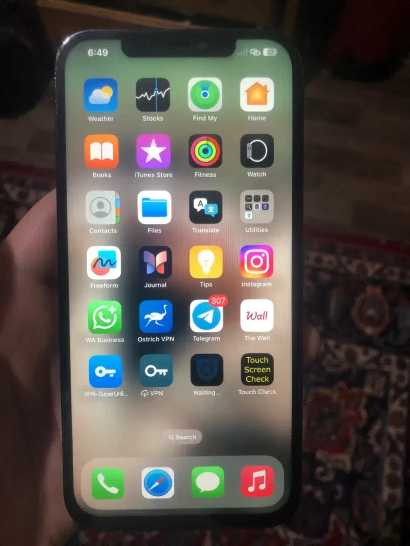 اپل iPhone 12 Pro Max با حافظهٔ ۱۲۸ گیگابایت|موبایل|تهران, تهرانپارس غربی|دیوار