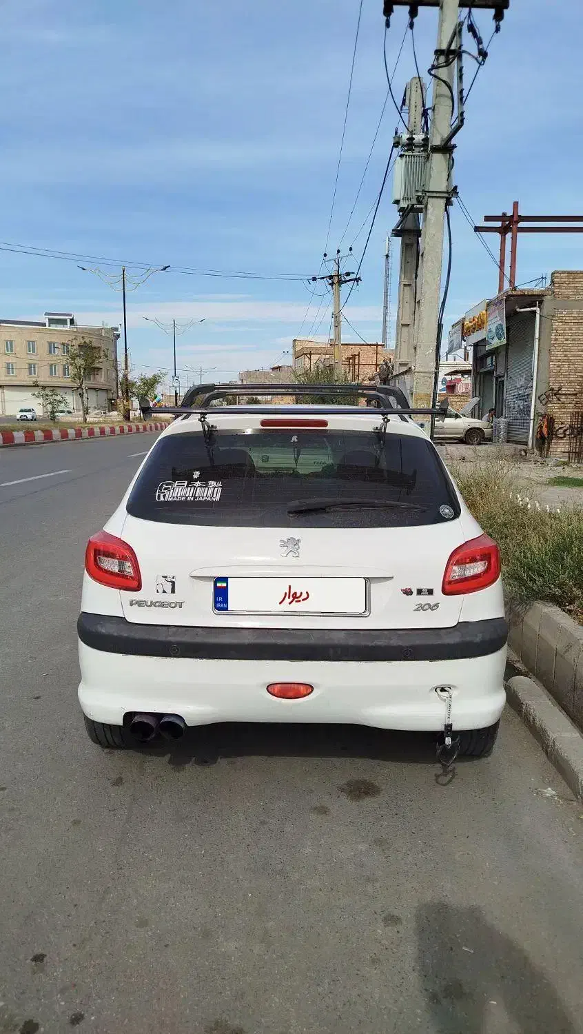 206 مدل 95 تیپ 5|خودرو سواری و وانت|ماکو, |دیوار