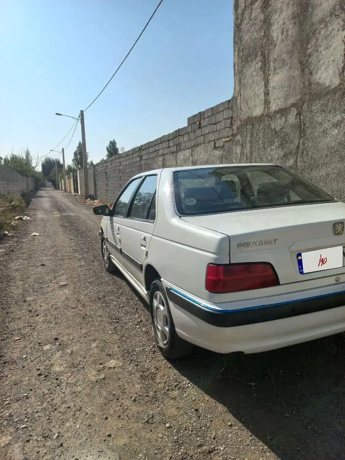 پرشیا ۱۴۰۱ دریچه سیمی بی رنگ درجه یک|خودرو سواری و وانت|ماهدشت, |دیوار