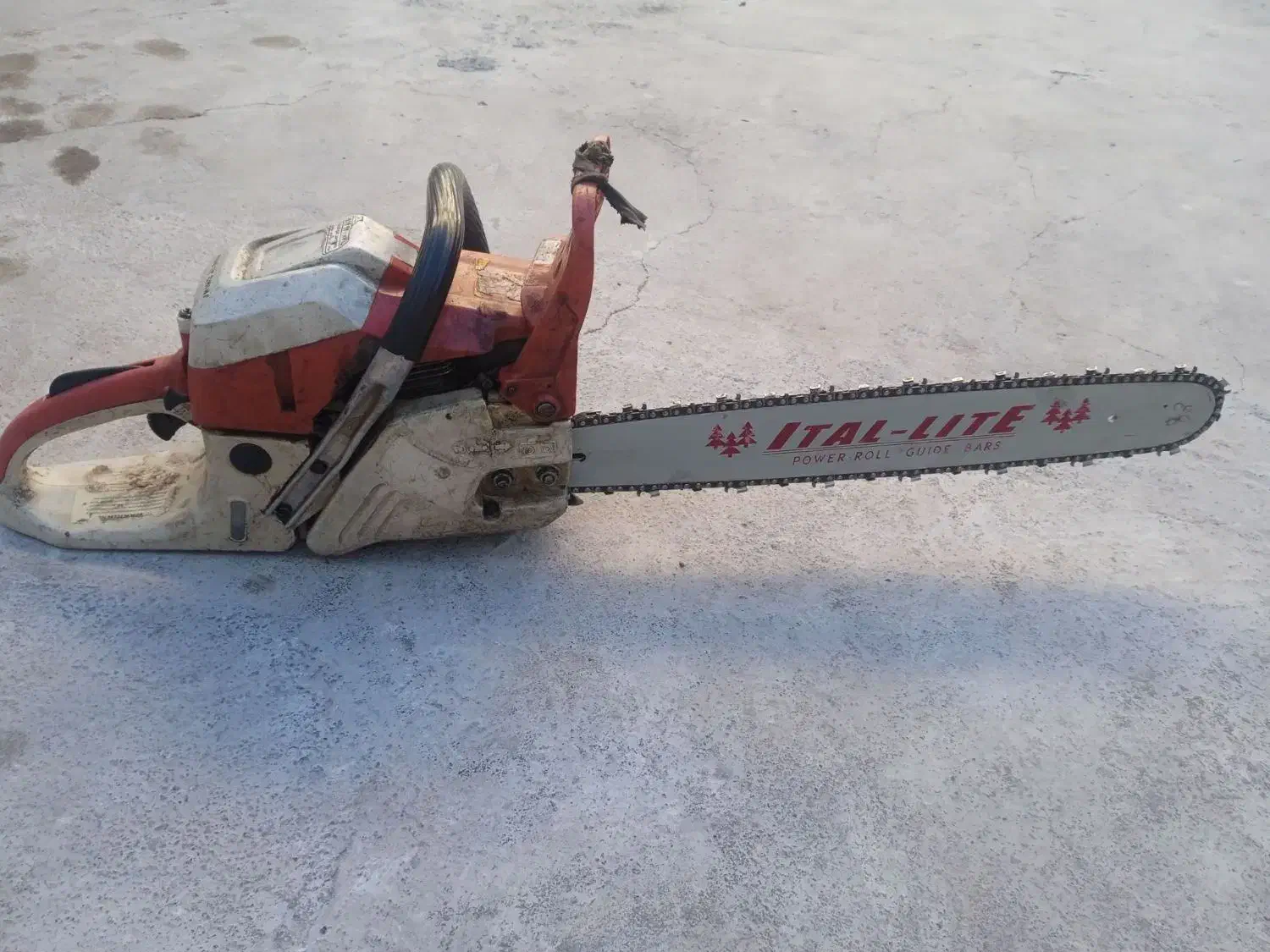 آره برقی بنزینی|ابزارآلات|میانه, |دیوار