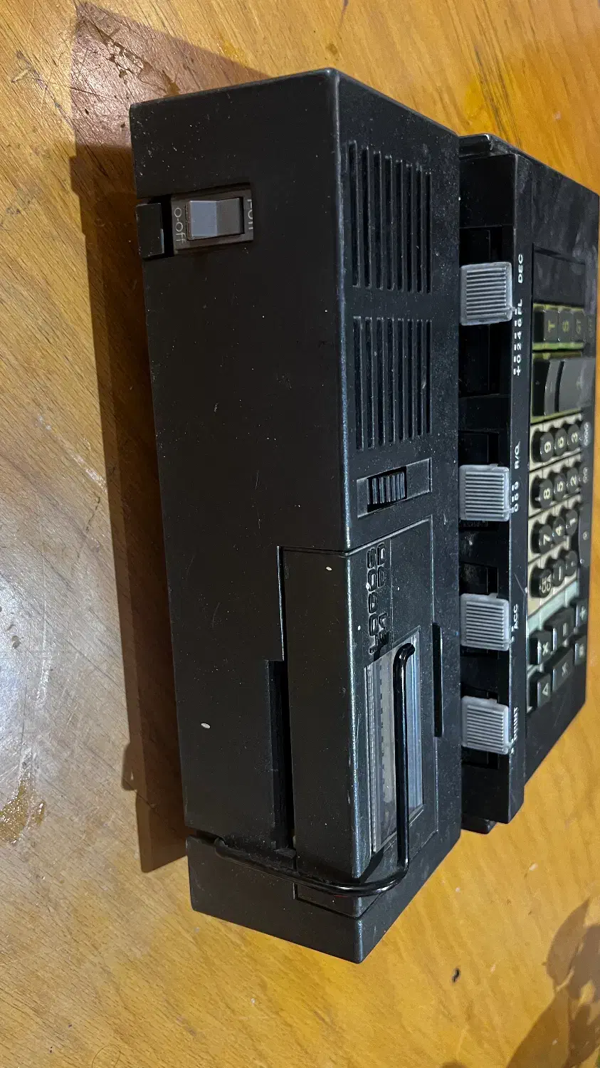 ماشین حساب فاکتور زن فروشگاهی|کلکسیون اشیاء عتیقه|شیراز, چوگیاه‎|دیوار