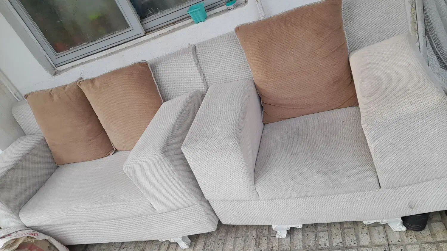 مبل ۷ نفره|مبلمان خانگی و میز عسلی|رشت, بیجارپس|دیوار