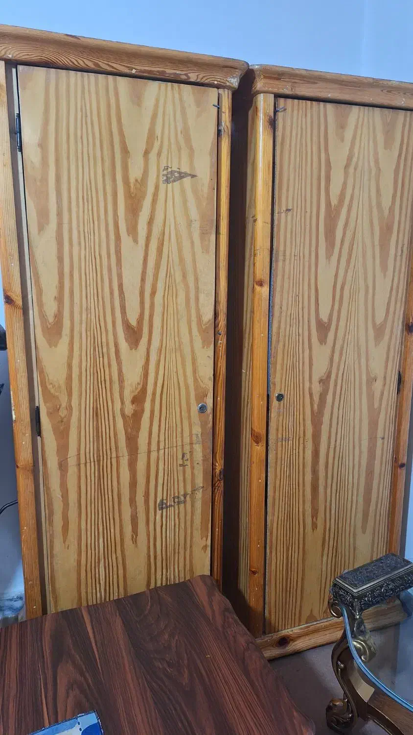 کمد لباس چوب گردو|جاکفشی، کمد، دراور|مشهد, آزادشهر|دیوار