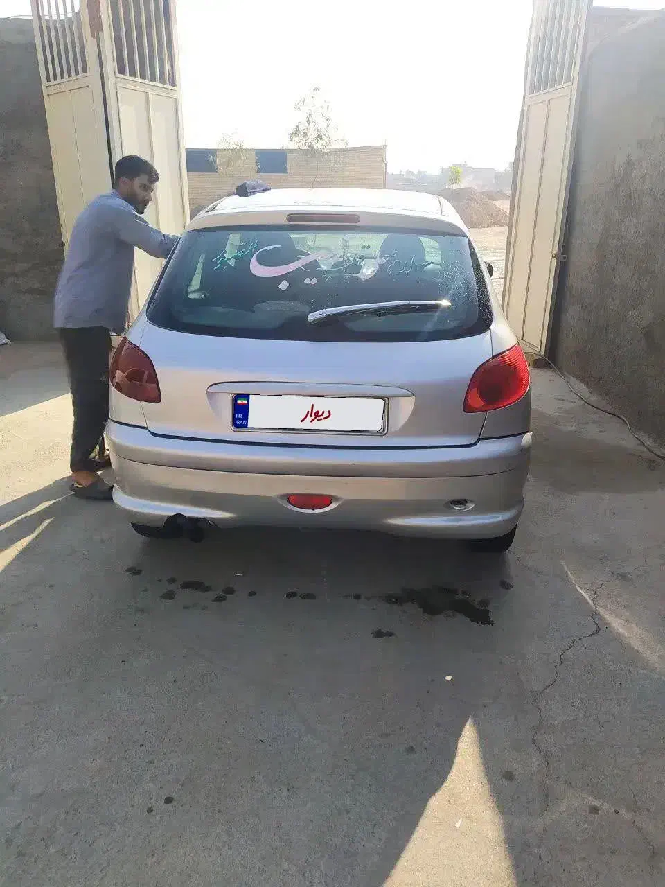 ) پژو206 تیپ 2 شاسی پلمپ 1383|خودرو سواری و وانت|کاشان, زیدی|دیوار