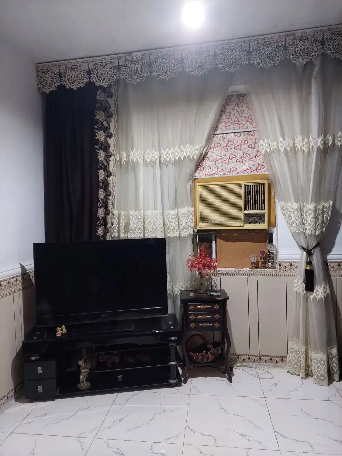 پرده ۳ در۳ دونه ۶ تومن|پرده، رانر، رومیزی|بندر ماهشهر, |دیوار