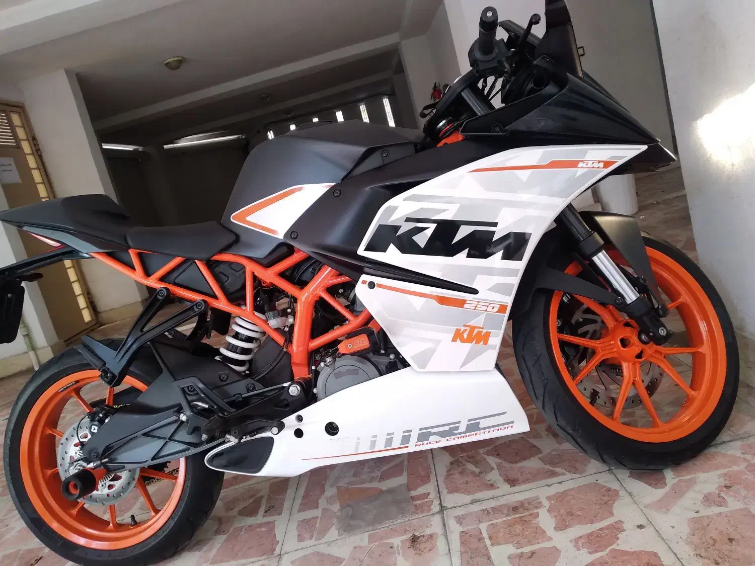 کی تی ام ارسی کم کار KTM rc 250|موتورسیکلت|رشت, استادسرا|دیوار
