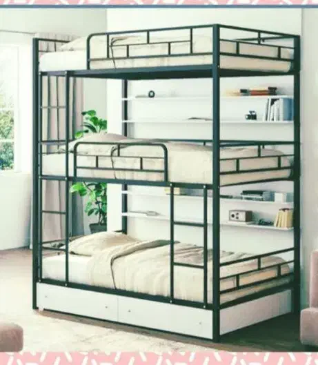 انواع تخت خواب فلزی زیرقیمت فروشگاه|تخت و سرویس خواب|مشهد, گرجی علیا|دیوار