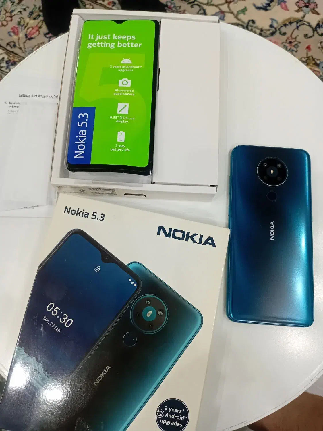 گوشی نوکیا 5/3در حد نو|موبایل|شیراز, سیلو|دیوار