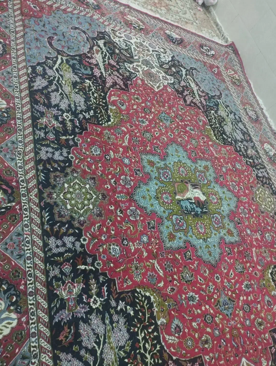 فرش قالی 12متری|فرش|یزد, |دیوار