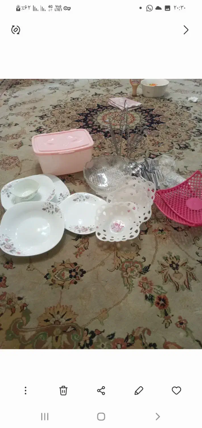 ظروف پذیرایی و آشپزخانه|حراج|شاهینشهر, ۹ دی|دیوار