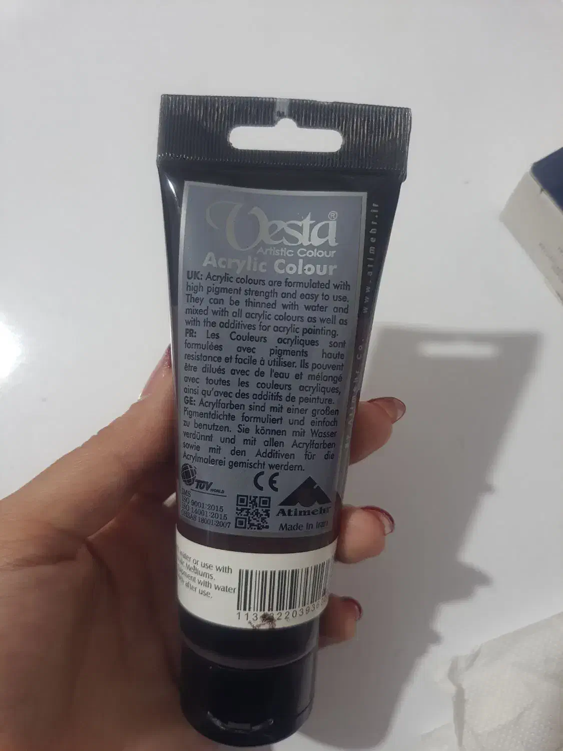 رنگ اکرلیک وستا|لوازم التحریر|شیراز, شهدای شهرک سعدی|دیوار