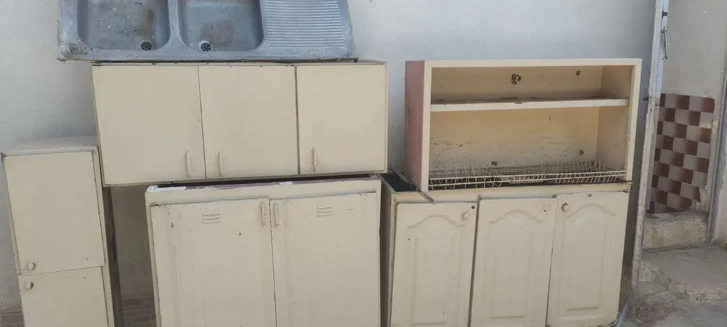 کابینت فلزی ضخیم|آب‌چکان و نظم‌دهنده ظروف|گرگان, |دیوار