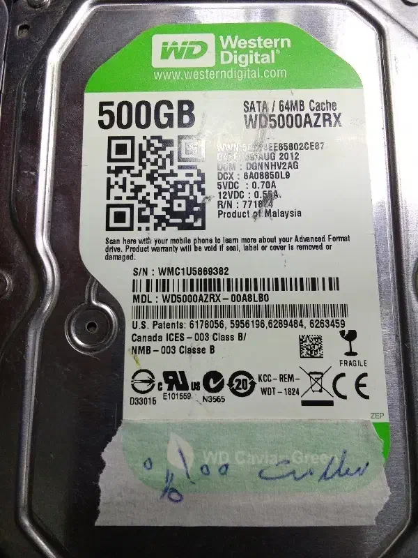 هارد 500//sata|قطعات و لوازم جانبی رایانه|کرج, حصارک بالا|دیوار