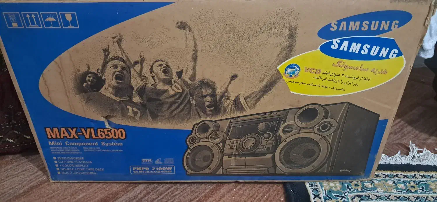 ضبط کاست ۶۵۰۰ وات همراه با باندی تا سالم تضمینی|سیستم صوتی خانگی|لاهیجان, مهرگان|دیوار