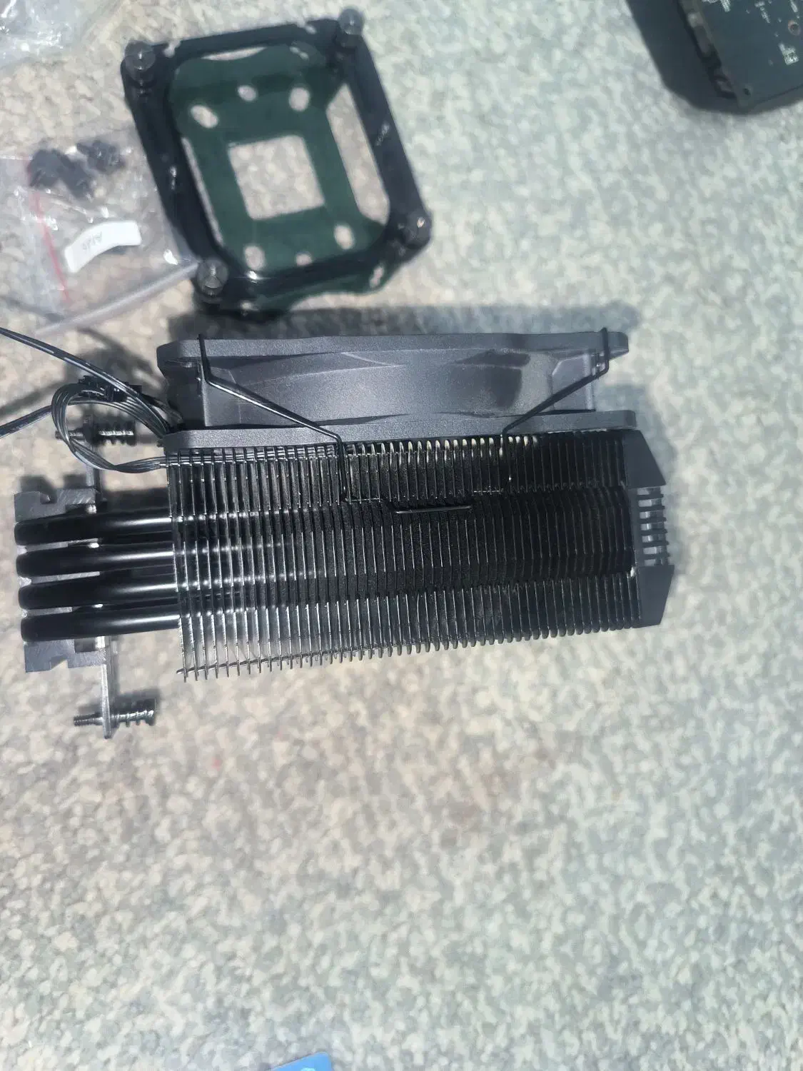 فن cpu خنک کننده سی پی یو|قطعات و لوازم جانبی رایانه|مشهد, سیلو|دیوار