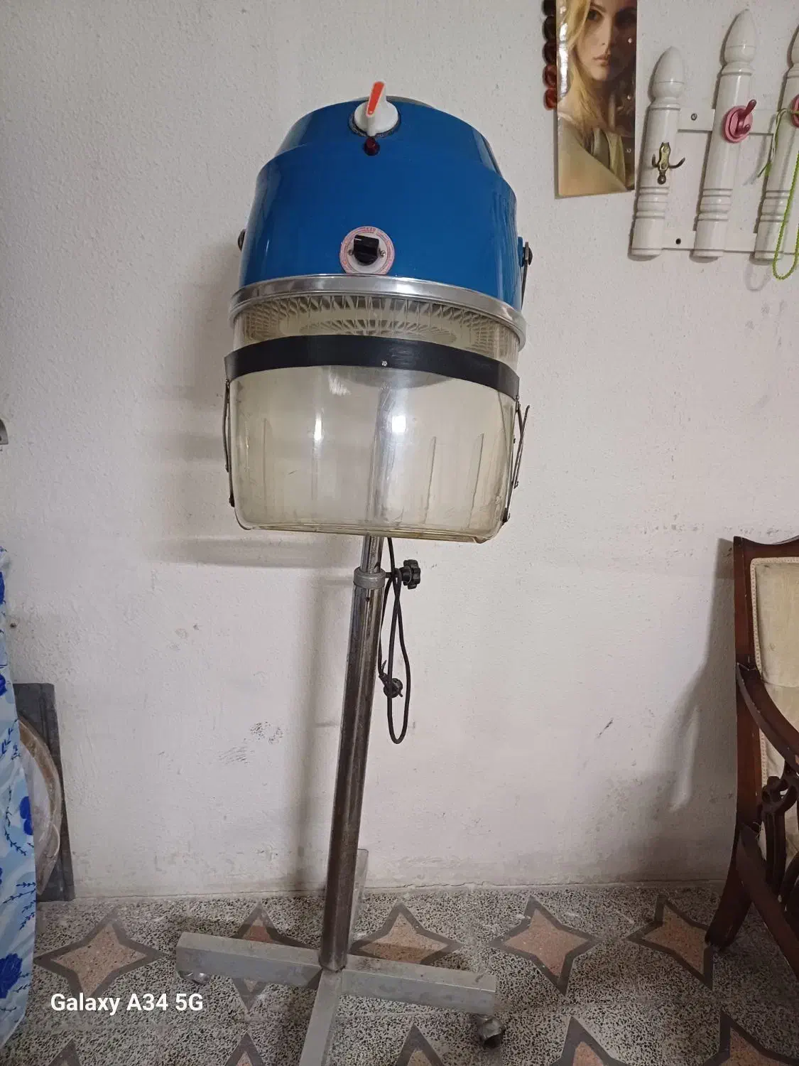 سشوار کلاهی|سایر لوازم برقی|اصفهان, تخت فولاد|دیوار