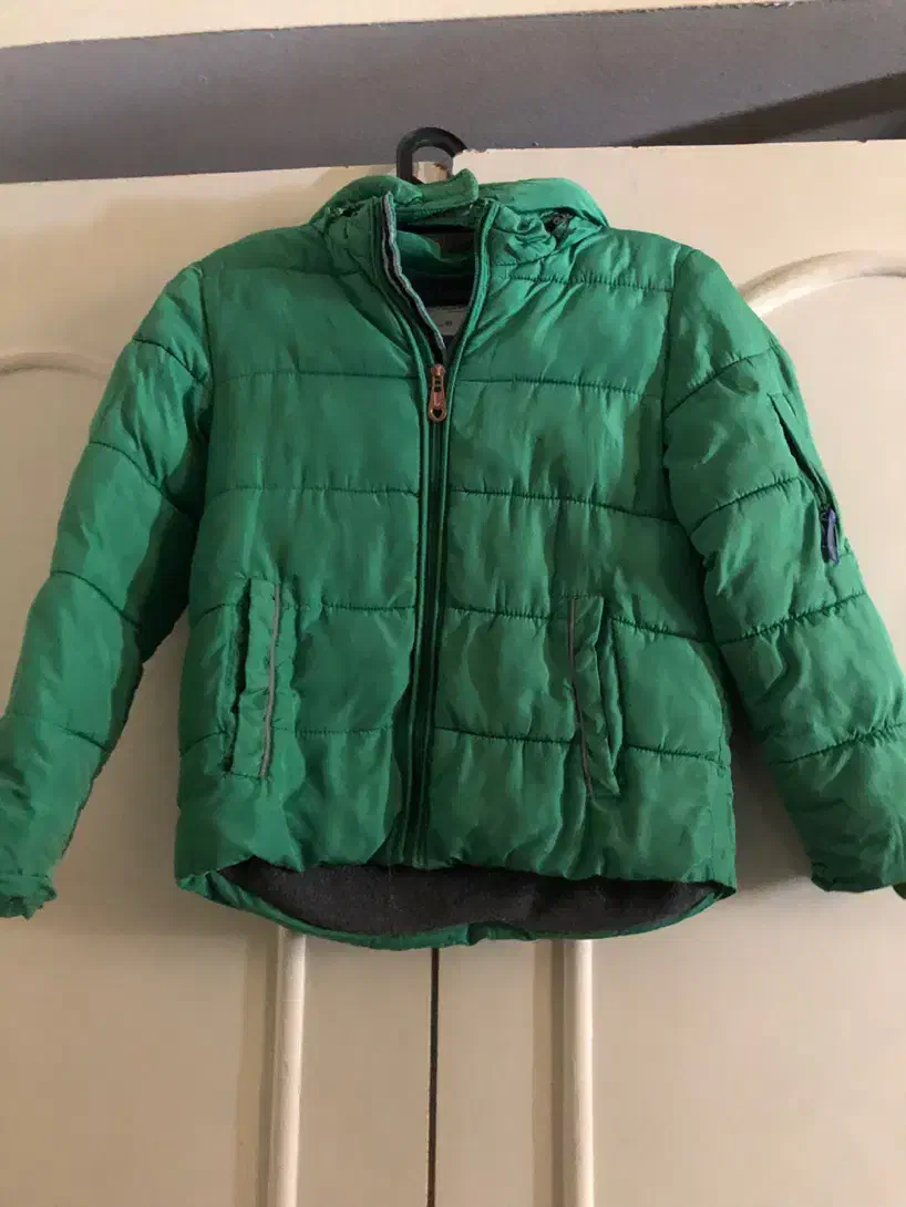 کاپشن خارجی سبز سن۸ تا ۱۰ سال|کفش و لباس بچه|بیرجند, |دیوار