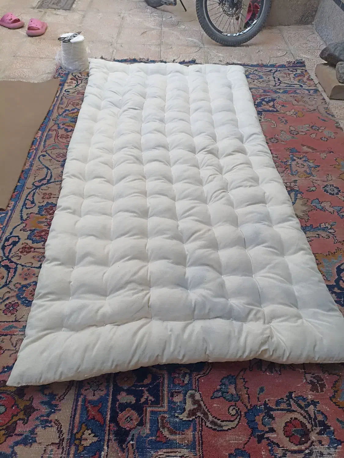 دوخت انواع تشک بالش برای جهازیه عروس|سرویس روتختی|خوی, |دیوار