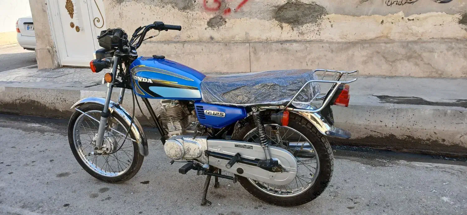 هندا ۱۲۵ مدل ۸۷|موتورسیکلت|رباط‌کریم, رباط‌کریم|دیوار