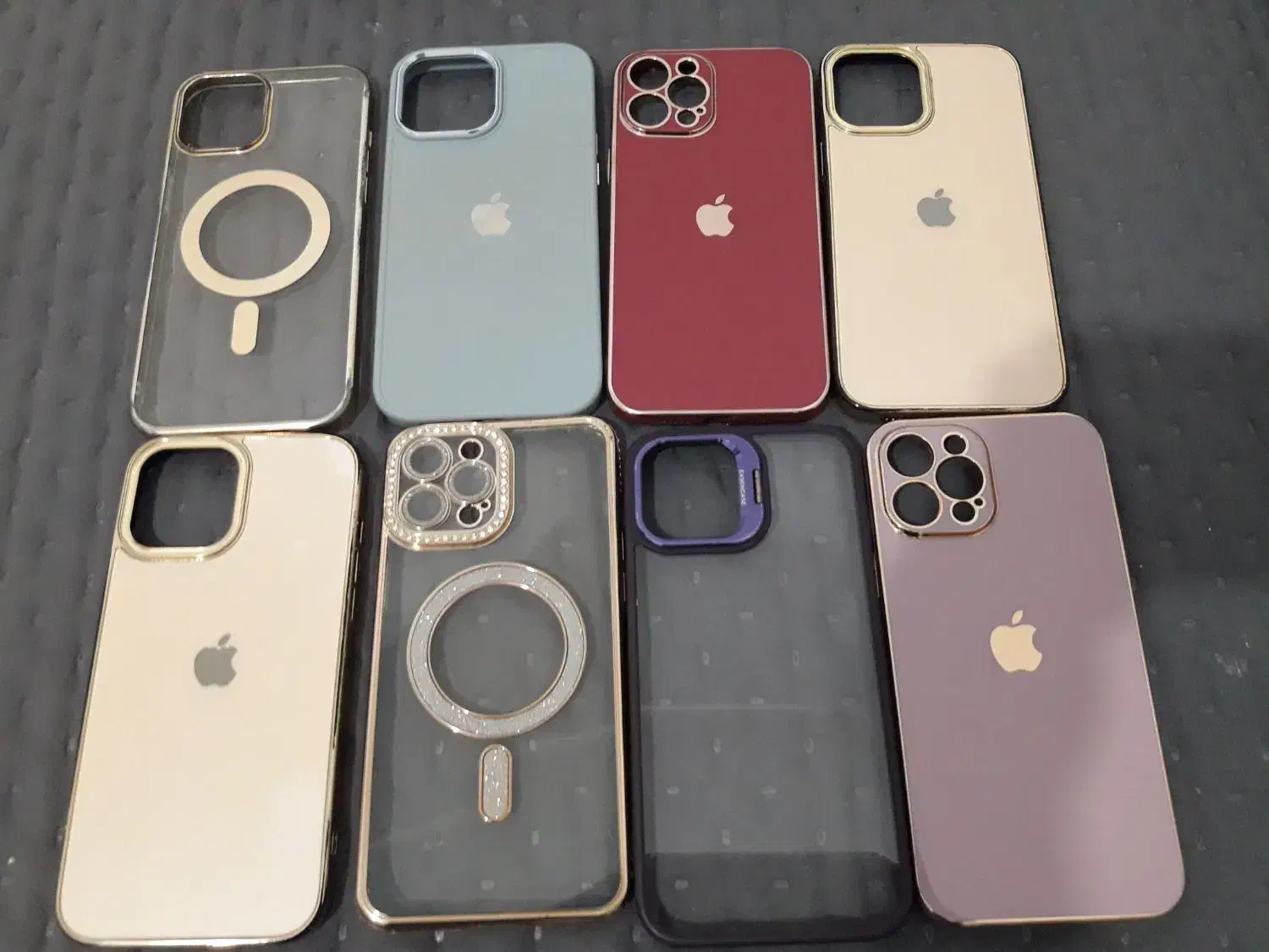 ۸ عدد قاب آیفون ۱۲پرومکس|لوازم جانبی موبایل و تبلت|قم, بنیاد|دیوار