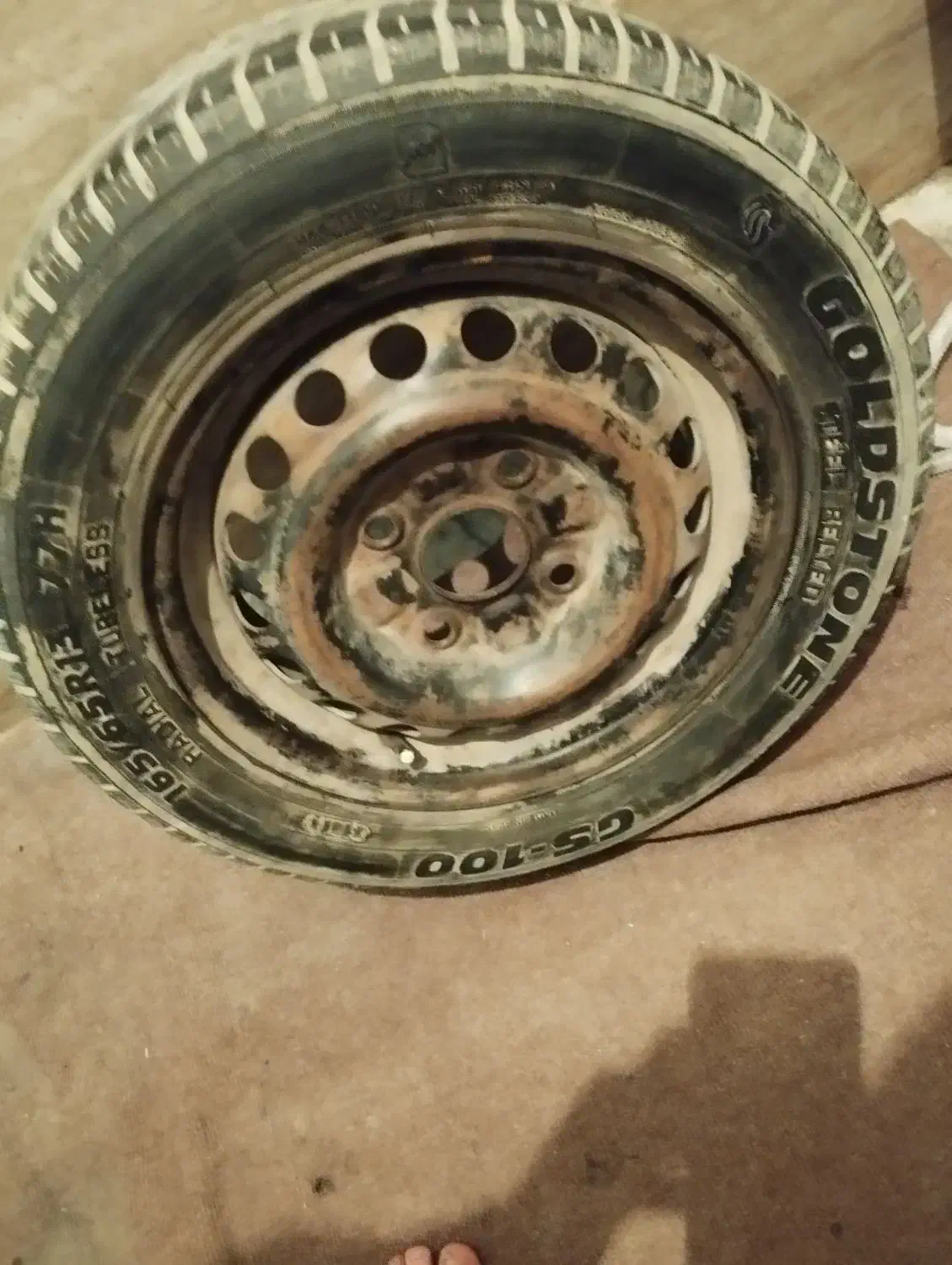 لاستیک گلدستون پراید|قطعات یدکی و لوازم جانبی|پاکدشت, پاکدشت (مامازند)|دیوار