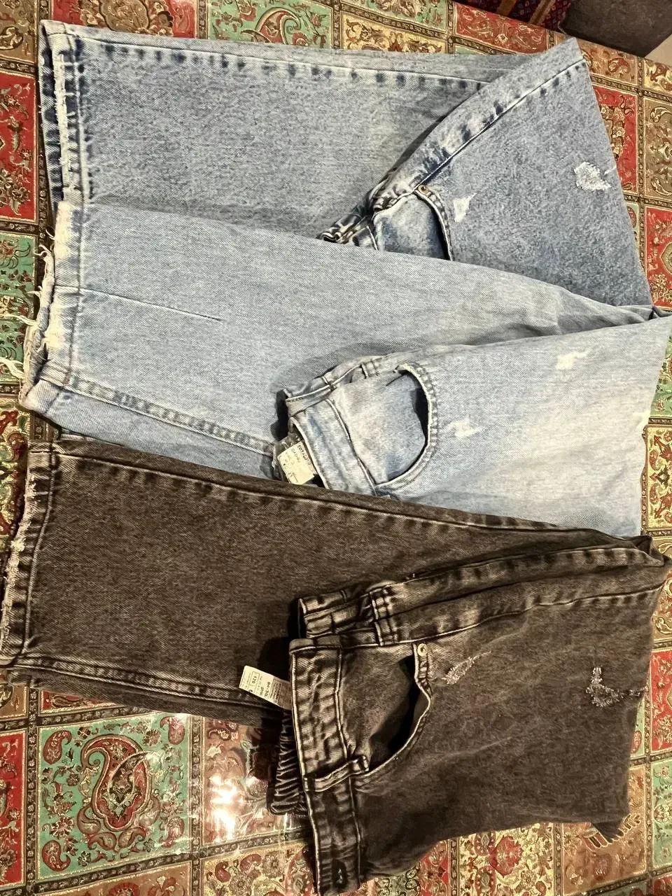 سه عددشلوار مام استایل در سایزمختلف|لباس|مشهد, جنت|دیوار