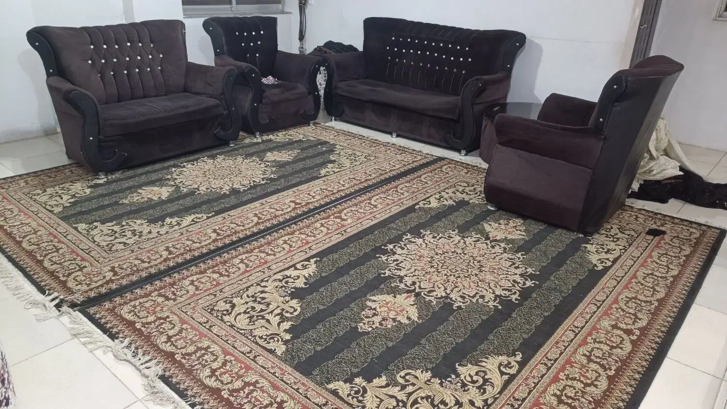فرش و مبل|فرش|آستانه اشرفیه, |دیوار
