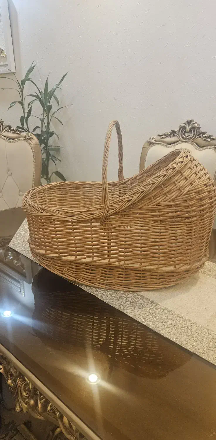 کریر حصیری نوزاد|اسباب و اثاث بچه|تهران, نبی اکرم|دیوار