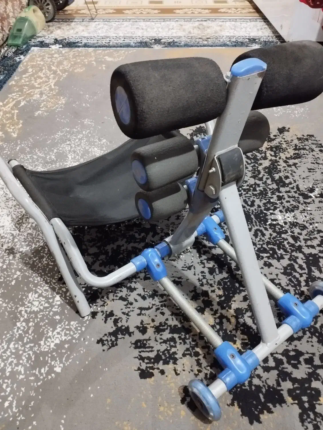 دستگاه دراز نشست تمیز سالم سالم در حد نو|تجهیزات ورزشی|گمیشان, |دیوار