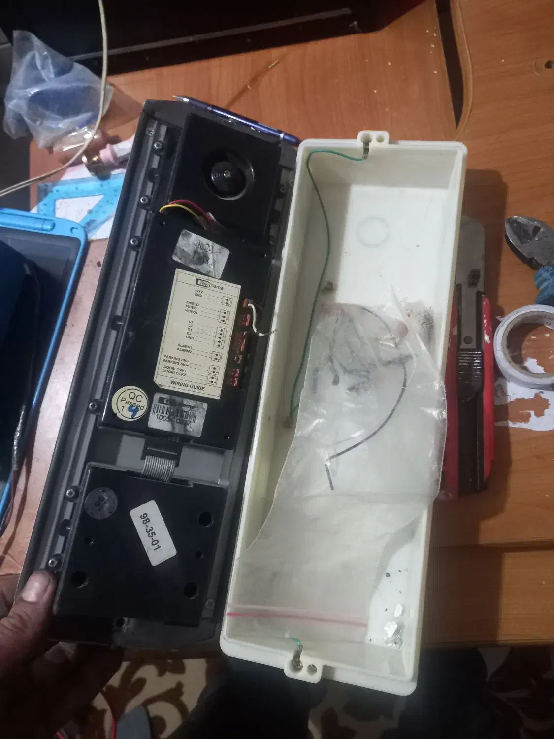 پنل ایفن تکنما. کدینگ معمولی|مصالح و تجهیزات ساختمان|فردیس, داوری|دیوار