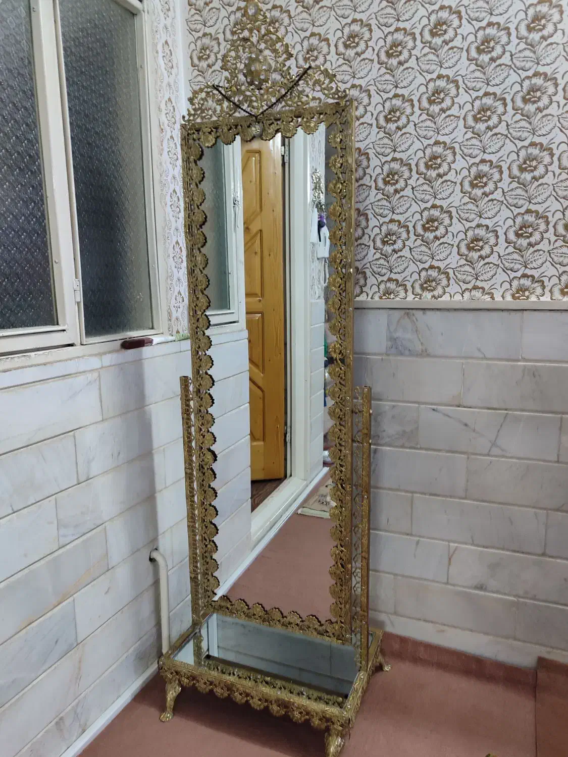 آینه قدی برنجی|آینه|ورامین, ورامین|دیوار