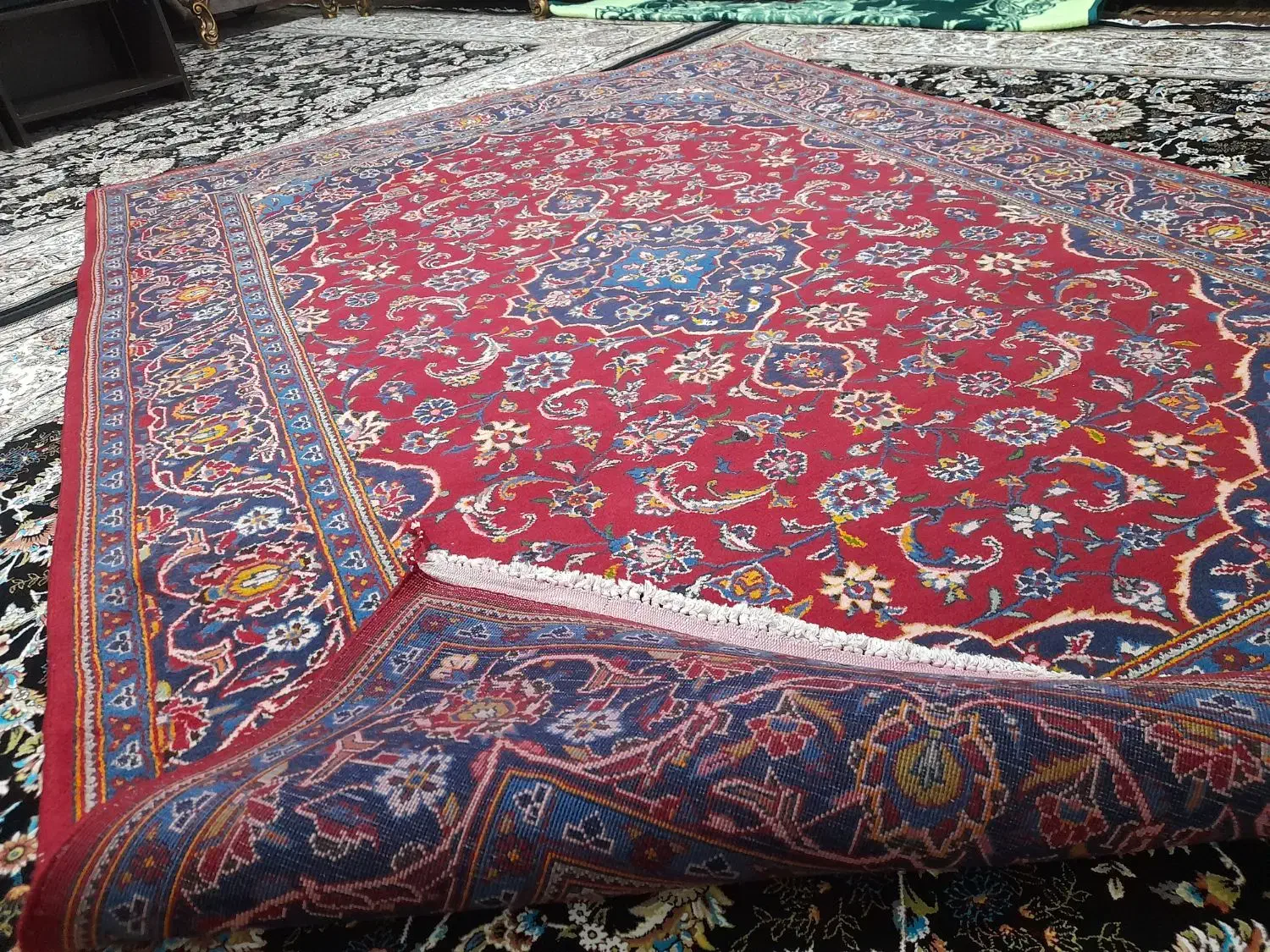 فرش دستباف اردکان ۶متری سالم سالم|فرش|بهار, |دیوار