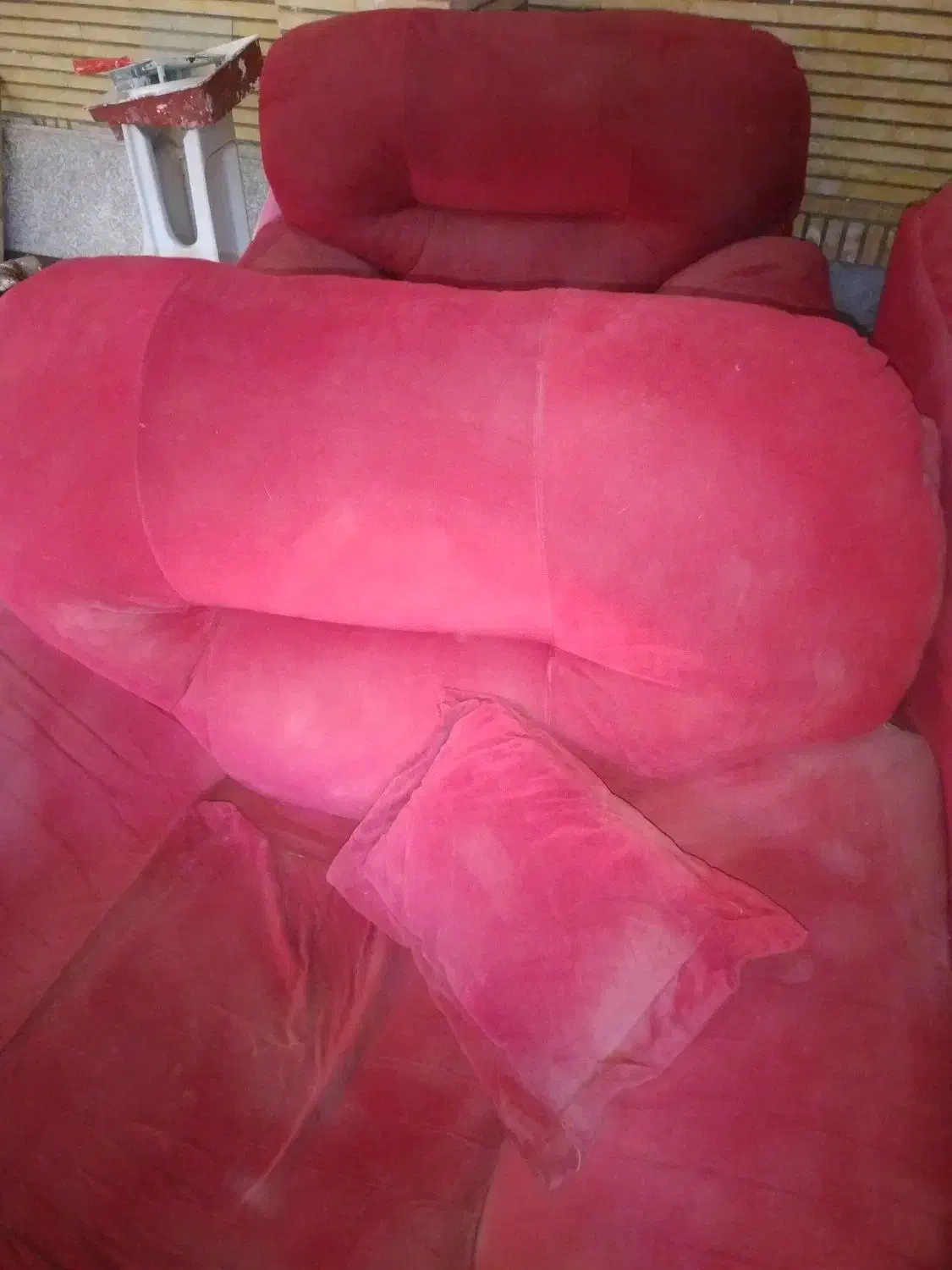 مبلمان منزل ۷ نفره|مبلمان خانگی و میز عسلی|کاشان, معلم|دیوار