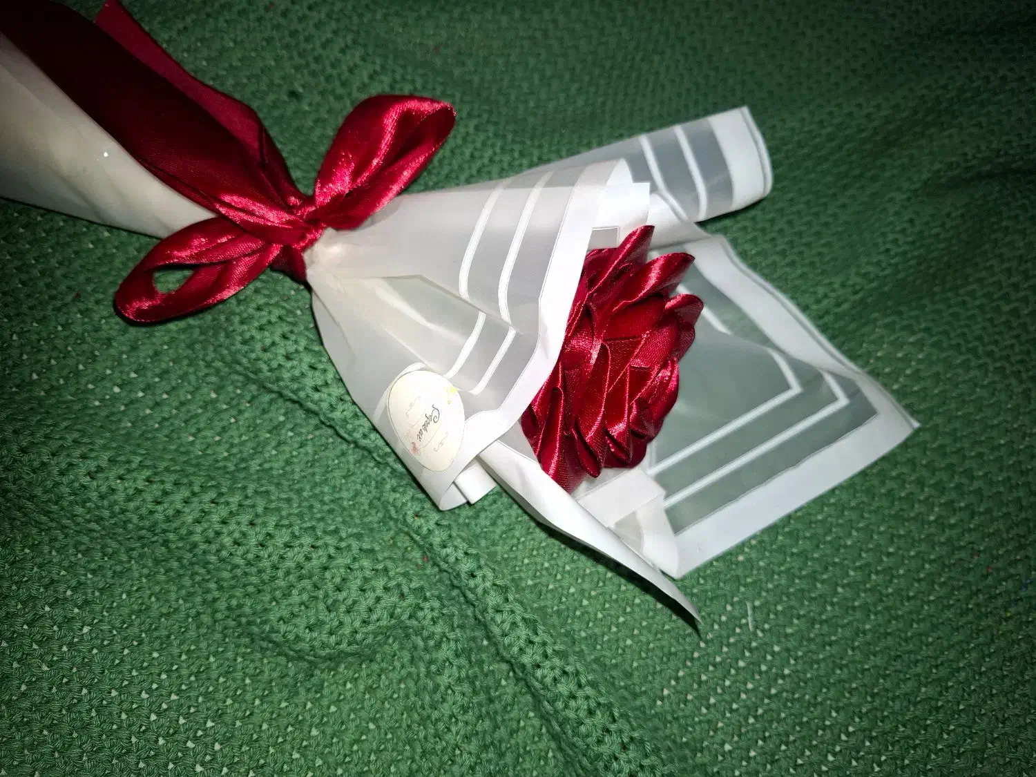 گل روبانی تک شاخه|گل مصنوعی|اردبیل, |دیوار