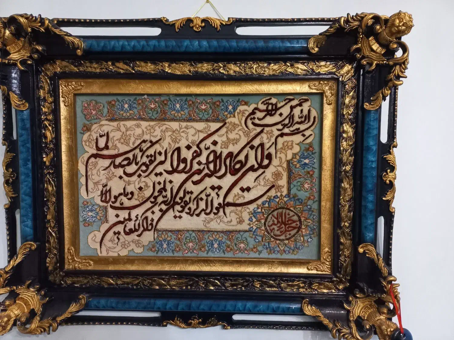 دو عدد تابلو فرش دست بافت|تابلو فرش|تبریز, |دیوار