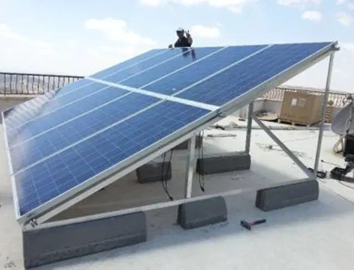 پنل خورشیدی|پنکه و تصفیه‌کنندهٔ هوا|فلاورجان, |دیوار