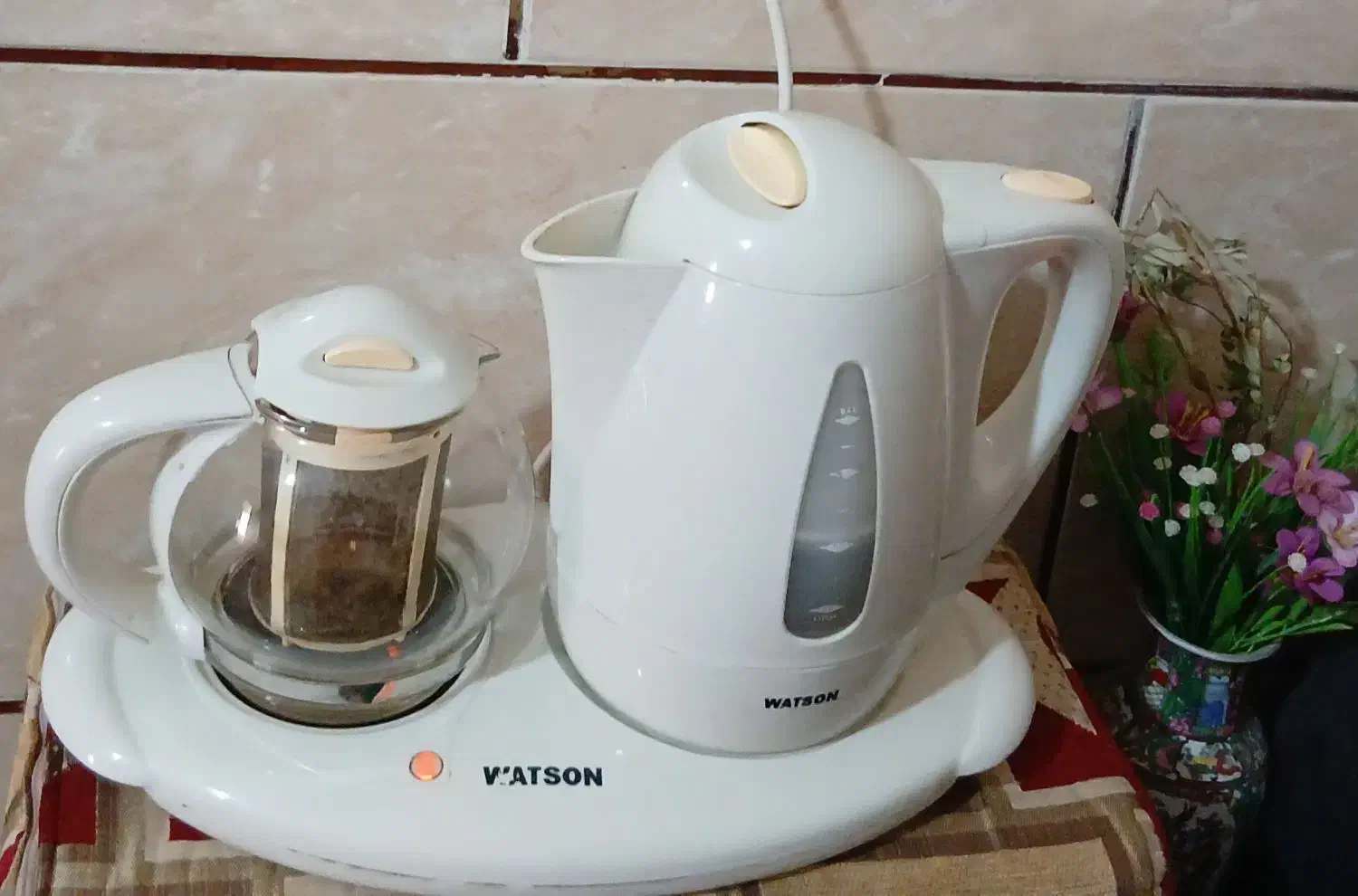 قوری با کترلی|سماور، چای‌ساز، قهوه‌ساز|آبادان, |دیوار