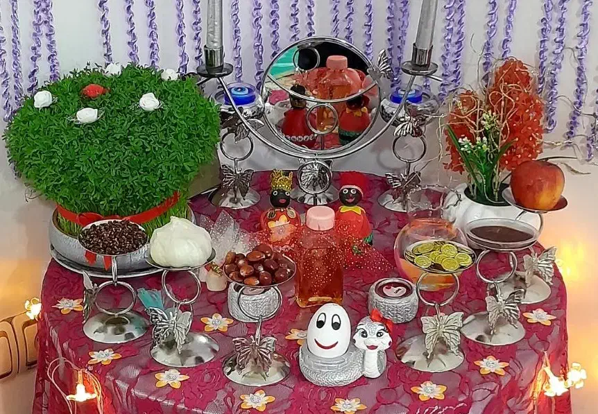 هفت سین فقط معاوضه|صنایع دستی و سایر لوازم تزئینی|کوهدشت, |دیوار