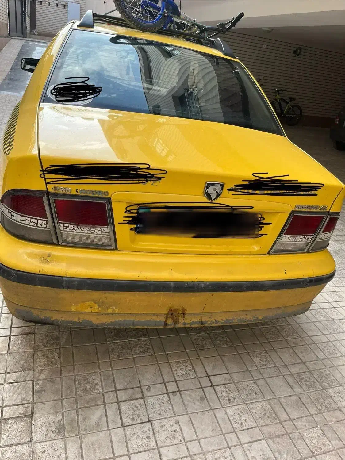 تاکسی سمند دوگانه سوز|خودرو سواری و وانت|اصفهان, شهشهان|دیوار